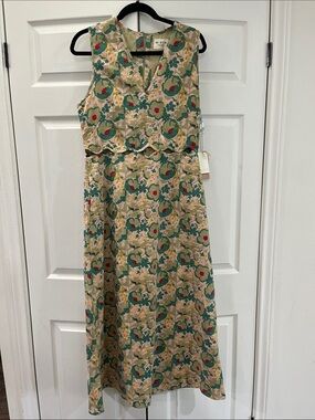Mirth handmade “rose bloom” Floral Maxi Dress